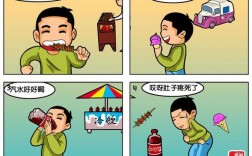 食品安全四格漫画如何传递创意？