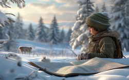 雪后找兔子技巧