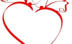 创意桃心画，桃心画法