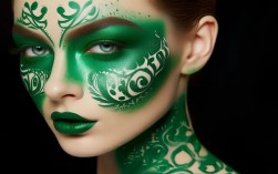 绿色创意妆流行？2025最新妆容趋势来了！