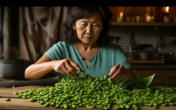 剥毛豆时如何快速去壳不费力?