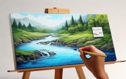 节约用水创意画画，节约用水创意画画图片