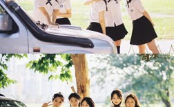 毕业照片创意图片5人