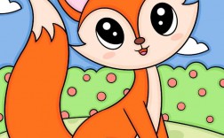 狐狸创意画，狐狸创意绘画作品