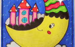 星空创意画图片，如何绘制星空创意画？