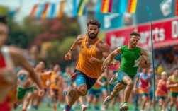 运动会主题创意画