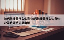 技巧敏捷是什么生肖-技巧敏捷是什么生肖林冲发边疆结识梁山汉