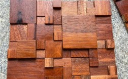 木质创意墙，木块创意墙面