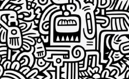 黑白涂鸦如何玩转创意？