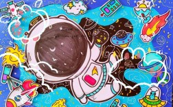 太空创意画取名，如何巧思又独特？