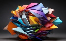 不规则几何图形创意画