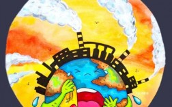 环保创意画图片大全