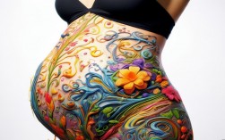 肚子创意画爆火，你敢试吗？