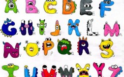 英文字母设计创意图片