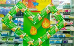 药品空盒创意陈列有何独特巧思？