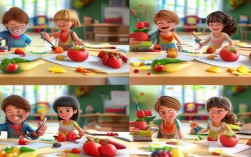 幼儿园水果创意画