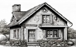 房子简笔画创意