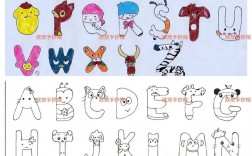 英文字母创意手抄报