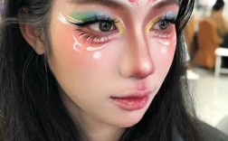 彩绘创意妆图片，如何画出惊艳效果？