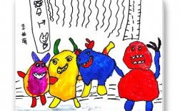 怪兽房子创意画怎么画？图片哪里有？