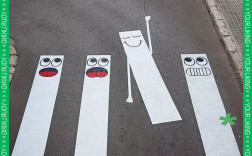 创意斑马线设计，如何让街道更艺术？