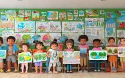 幼儿园保护地球创意画