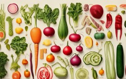 蔬菜印画创意图片