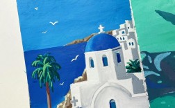 爱琴海创意画作品，灵感源自何处？