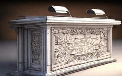 创意收银台手绘