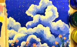 创意绘色，创意画色彩