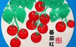 蔬菜叶子创意画，蔬菜叶子创意画图片