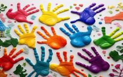 小手印画创意图片欣赏