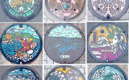 井盖画创意设计，井盖画创意设计手稿