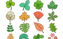 树叶创意简笔画