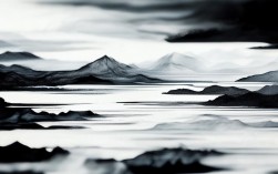 水墨肌理创意画