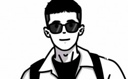 男生简约创意头像图片