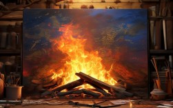 烤火绘画火了？冬天取暖新方式还是安全隐患？
