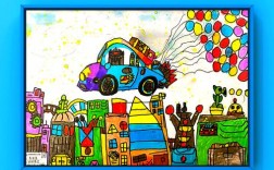 大班创意美术作品图片，大班创意美术作品图片大全