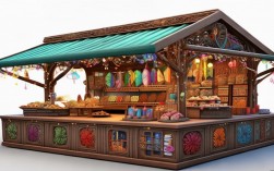 创意摊位设计图片灵感从哪来？