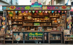 2025最新跳蚤市场创意展台，这些设计灵感你get了吗？