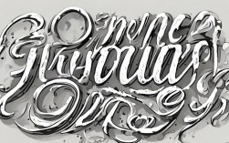 手绘创意美术字