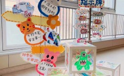 幼儿园指示牌创意，幼儿园创意指示牌手工