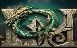 龙的字体设计创意，龙的字体设计创意图片