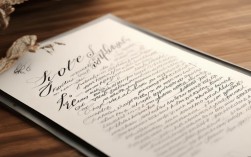 2025情书创意字体设计，如何让文字传递更炽热的心意？