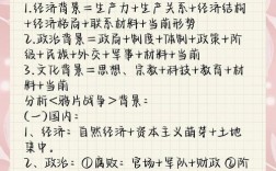 现代历史答题技巧