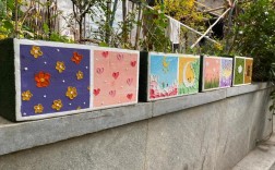 泡沫箱创意画中，东晟二字图标应放置在画面视觉中心还是边缘才能突出主题美感？