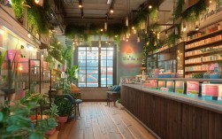 2025奶茶店创意小清新装修效果图，这样设计能火吗？