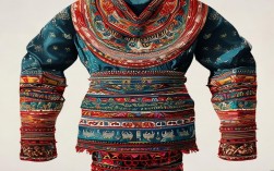 创意手绘少数民族服装