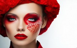 红色创意妆爆火，今年秋冬能成新顶流吗？