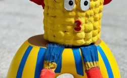 玉米创意手工如何变身小人？